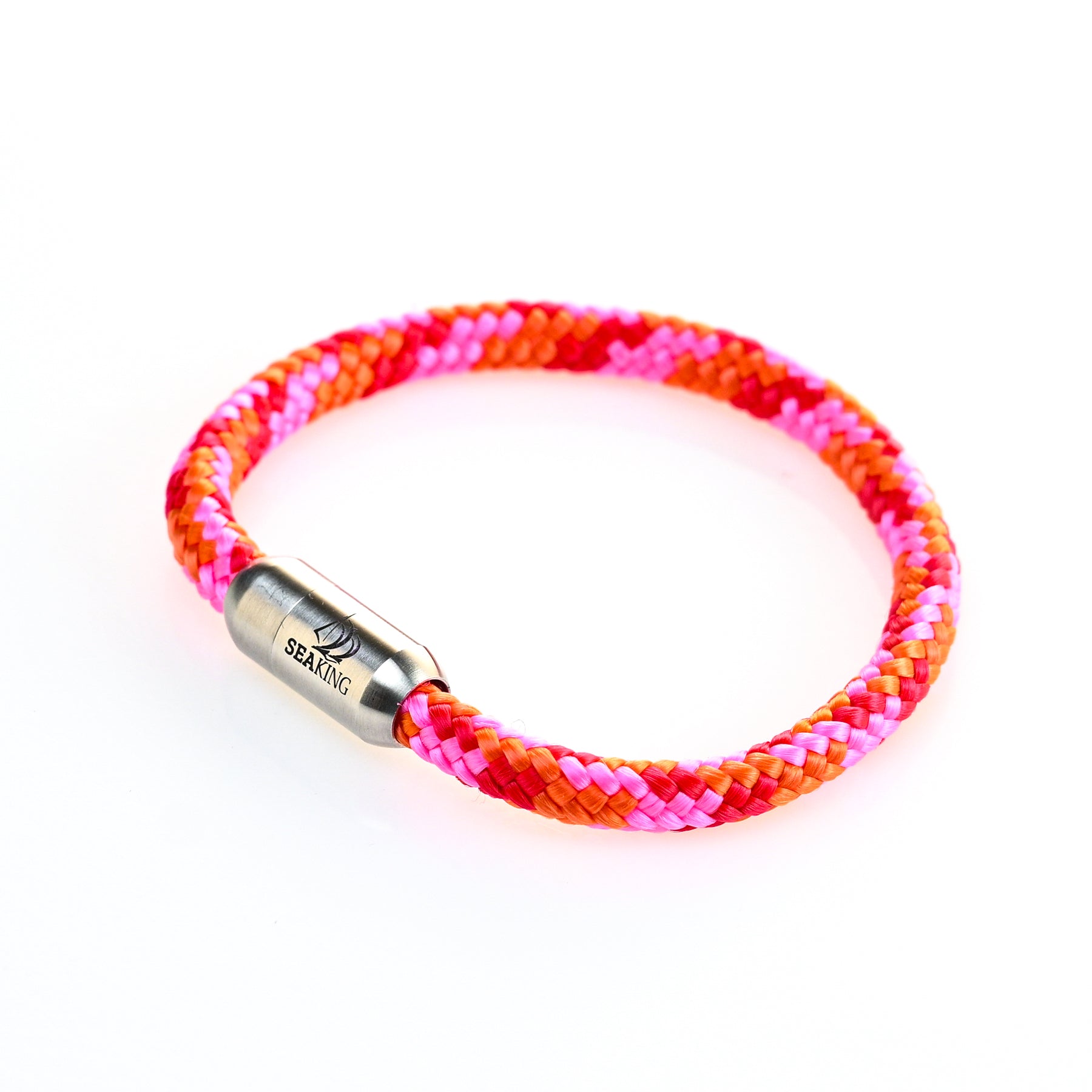 Maritimes Armband SeaKing Granatapfel – handmade in Deutschland
