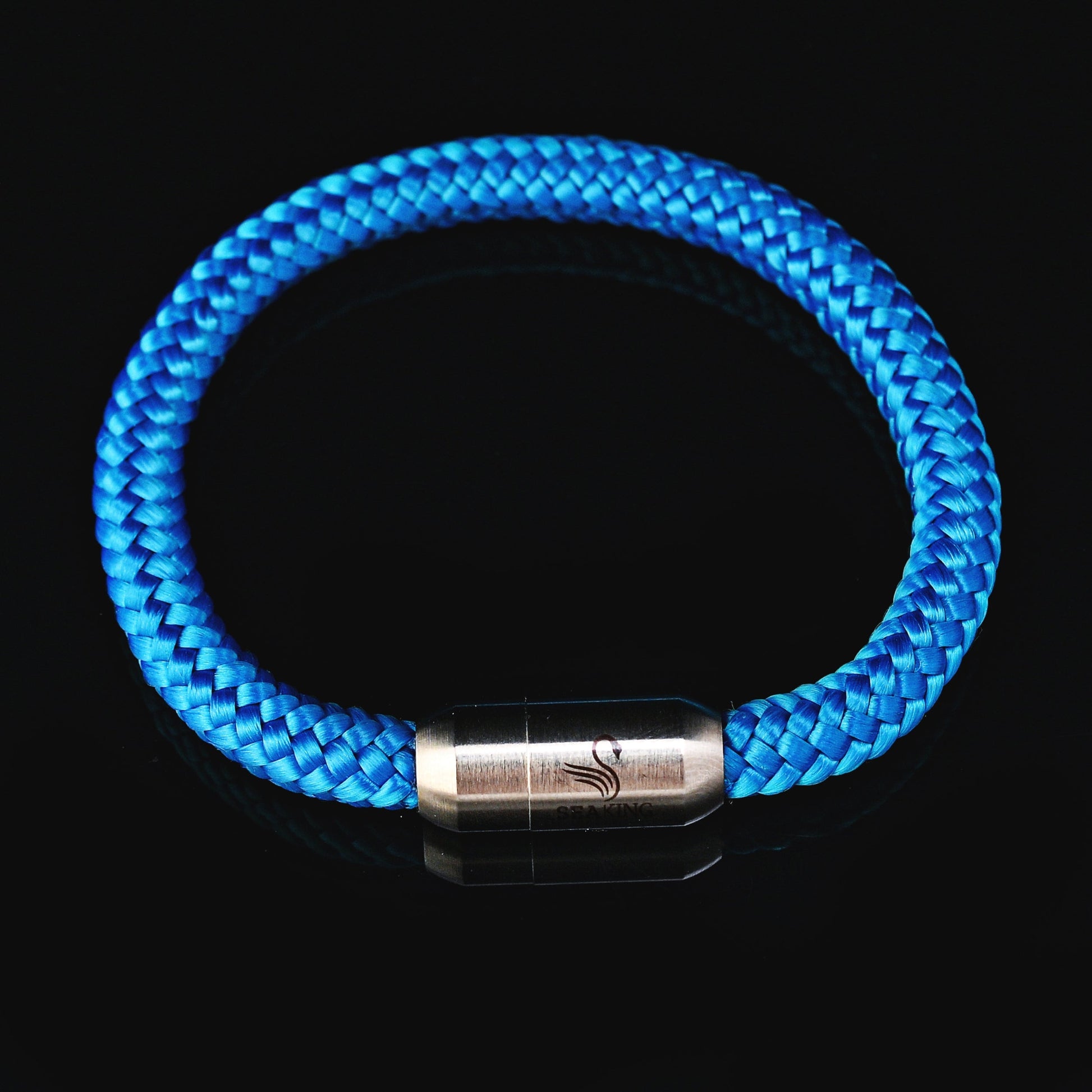 handgefertigt Armband SeaKing Kolibri blau
