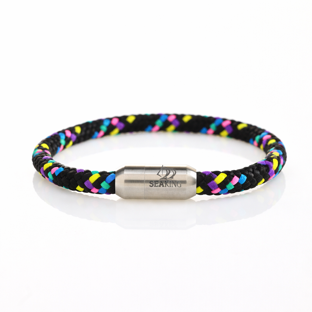 handgefertigt Armband SeaKing Konfetti bunt
