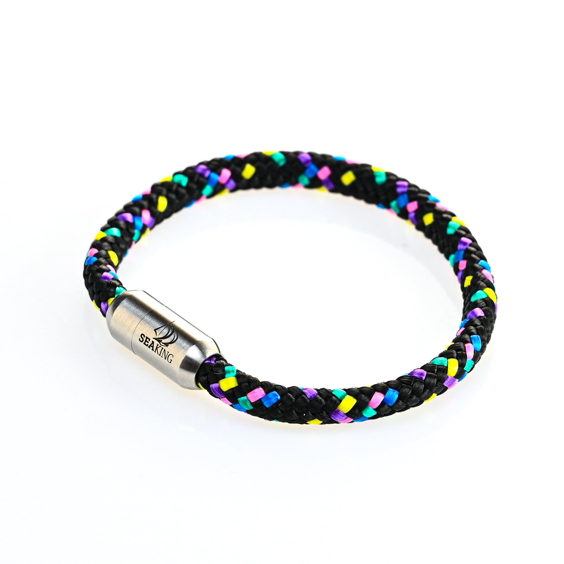 handgefertigt Armband SeaKing Konfetti mit Farbklecksen
