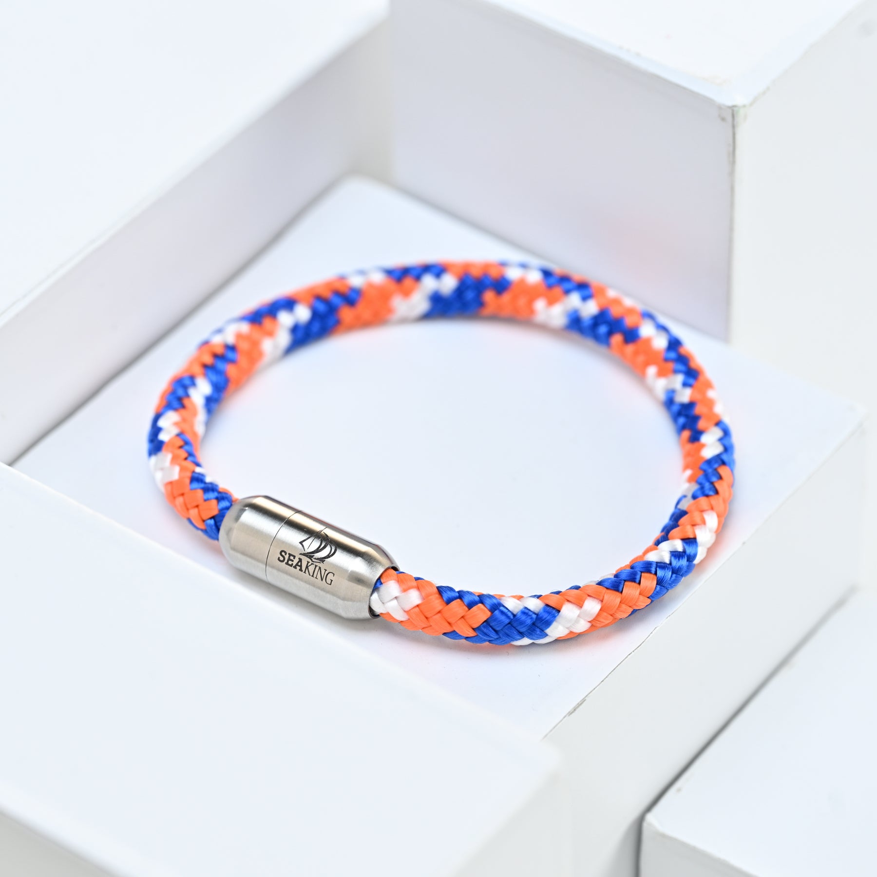 handgefertigt Armband SeaKing Nemo Segeltau Design