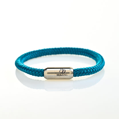 handgefertigt Armband SeaKing Turkis mit Magnetverschluss
