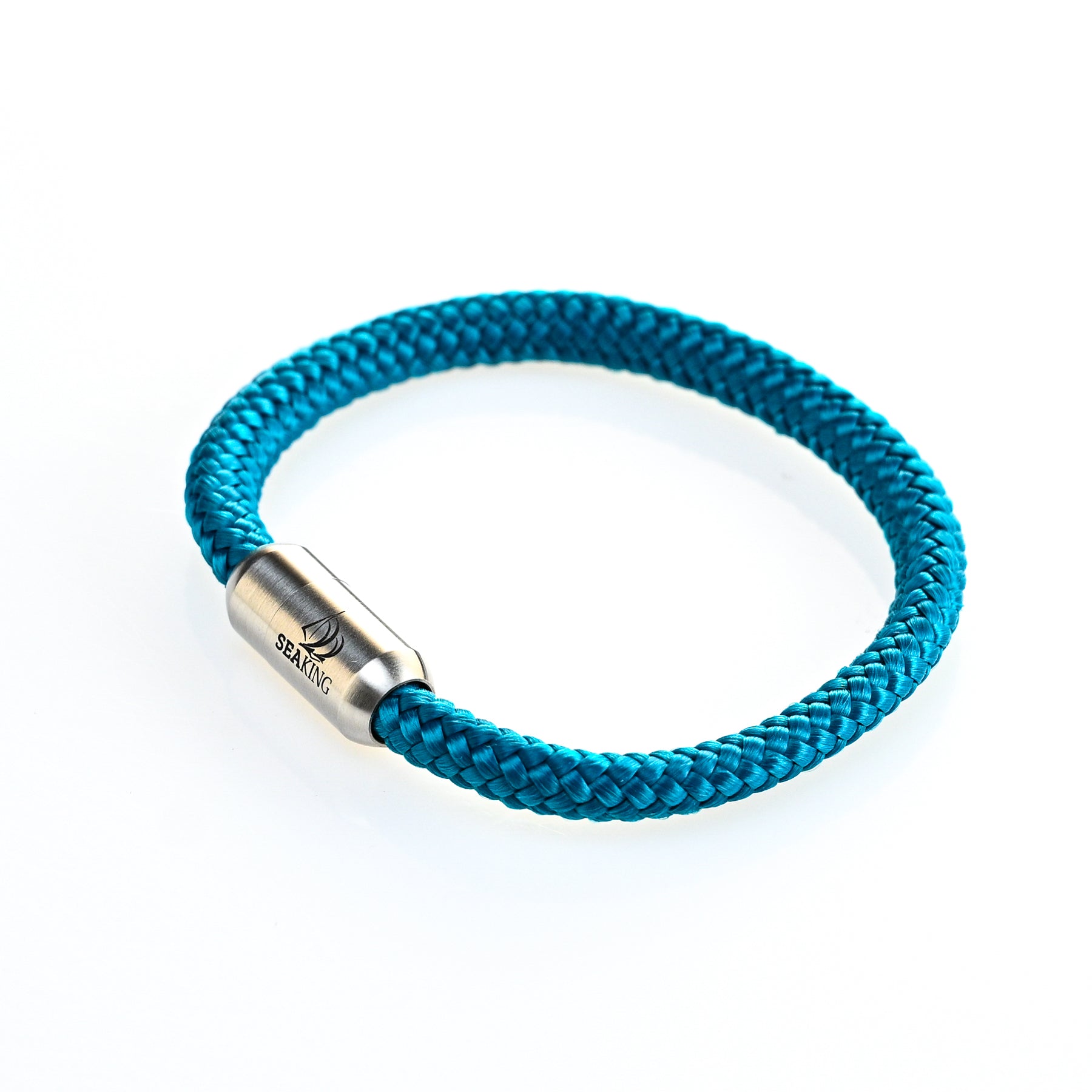 handgefertigt Armband SeaKing Turkis maritim und sportlich
