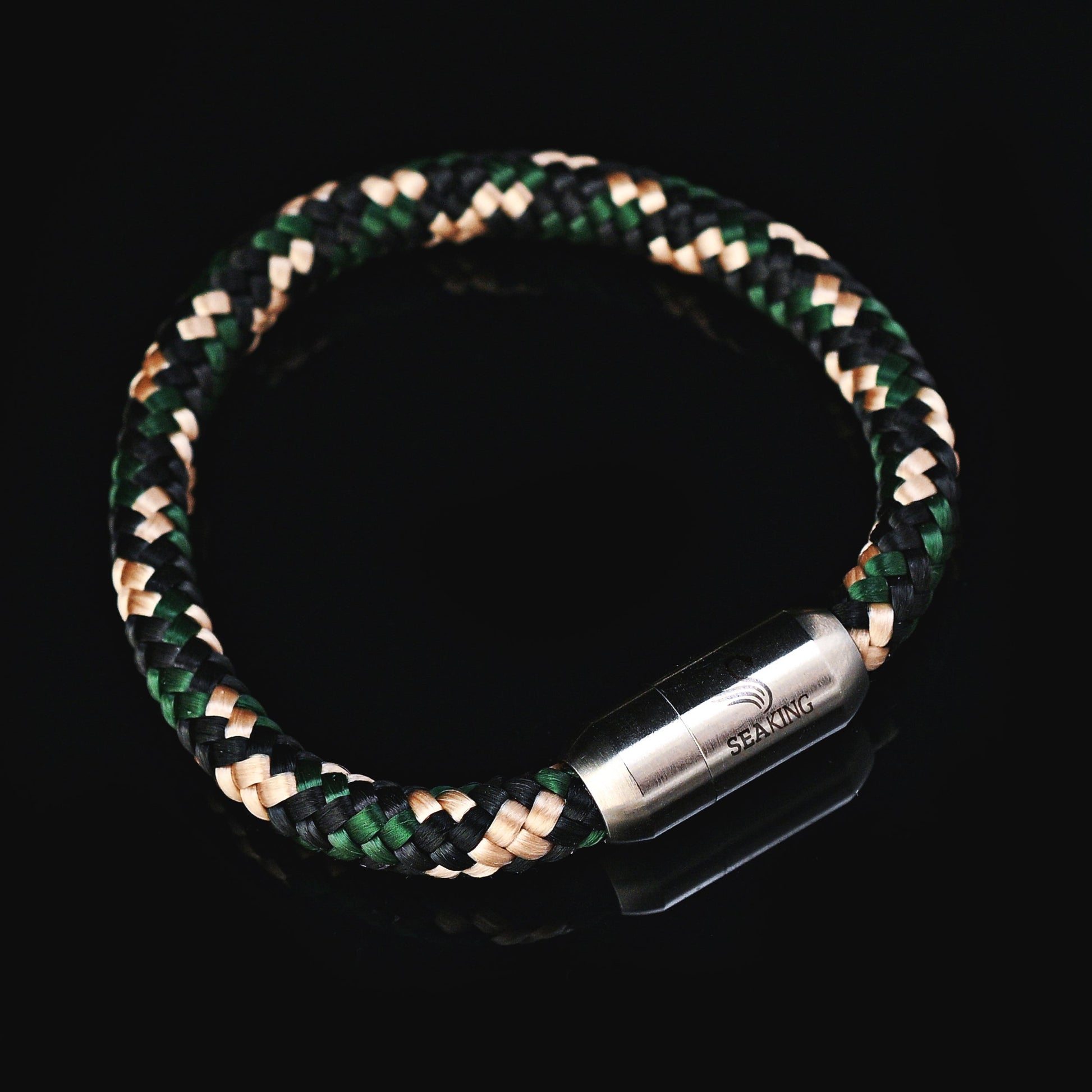 Armband Camo mit Magnetverschluss – handgefertigt