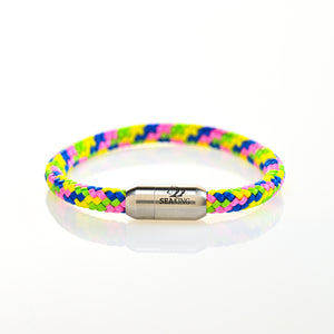 SeaKing Armband Einhorn – bunt & handgefertigt aus Segeltau
