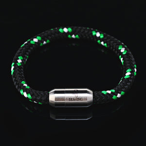 handgefertigt Armband SeaKing Jungle mit starkem Magnetverschluss