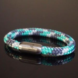 Segeltau Armband Herren Urban Jungle 8mm Magnetverschluss