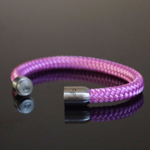 Segeltau Armband Damen Flamingo 8mm Magnetverschluss