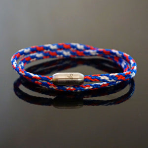 rmband SeaKing TRAUNSEE Ultralight aus geflochtenem Segeltau in Rot, Blau und Weiß